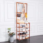 Entryway Shoes Rack Stand Storage Shelf Bamboo