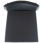 Newport Furnishings Modern Faux Leather Dining Chair (Set of 2) - Black